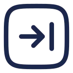 Recive Square SVG Icon